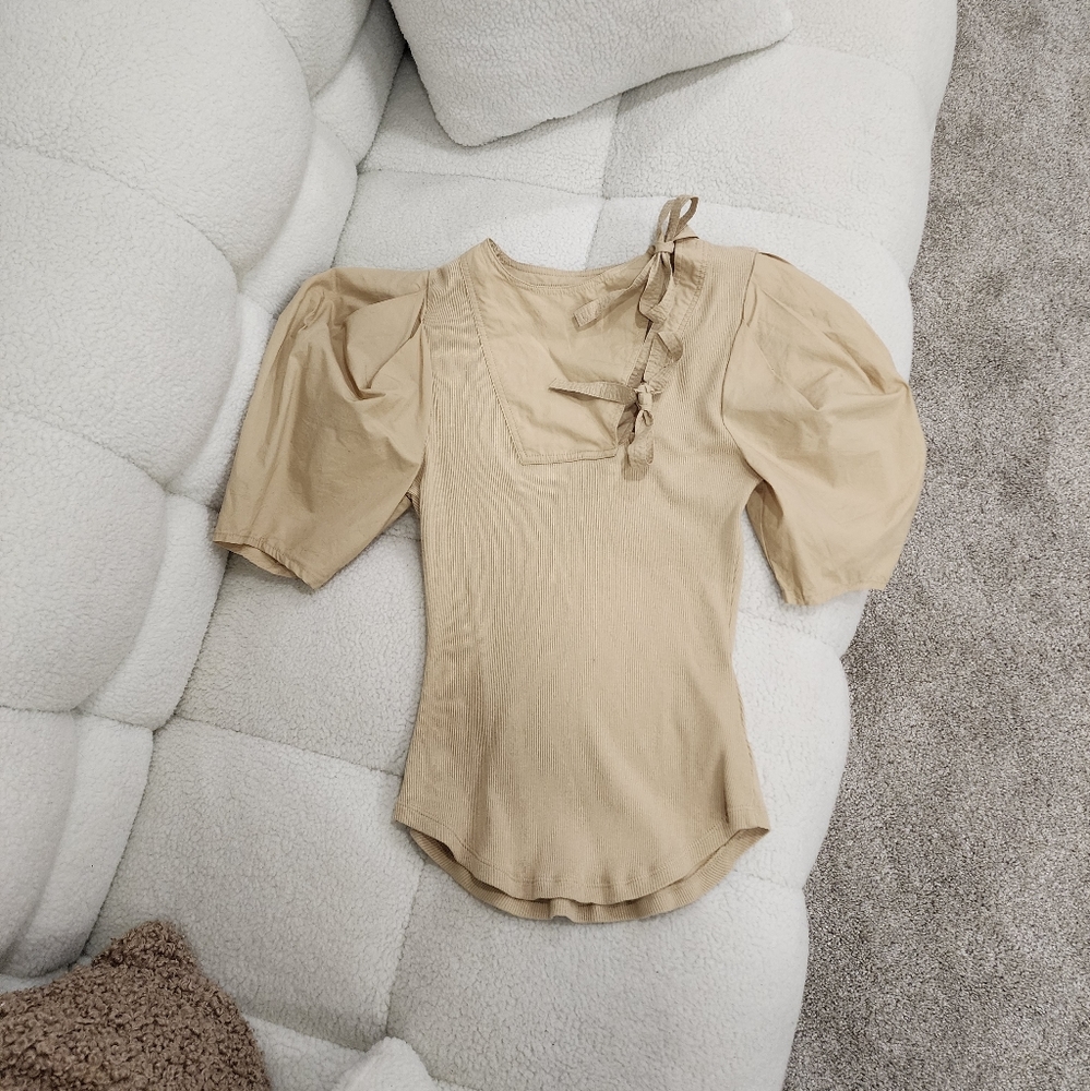 Ulla Johnson Blair Top in Mojave